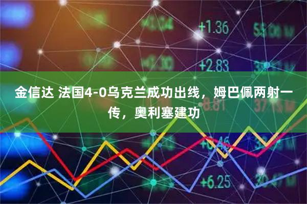 金信达 法国4-0乌克兰成功出线，姆巴佩两射一传，奥利塞建功